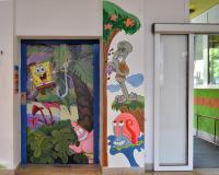Gyermekkórházba költöztek a Nickelodeon népszerű rajzfilmfigurái