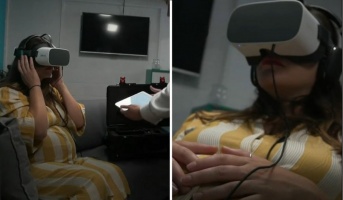 Ez segíthet a szülésnél: virtuális valósággal terelnék el a szülési fájdalmakról a vajúdó nők figyelmét